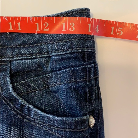 MEK 25 34 Slim Boot Jeans Dark Denim - Picture 7 of 8